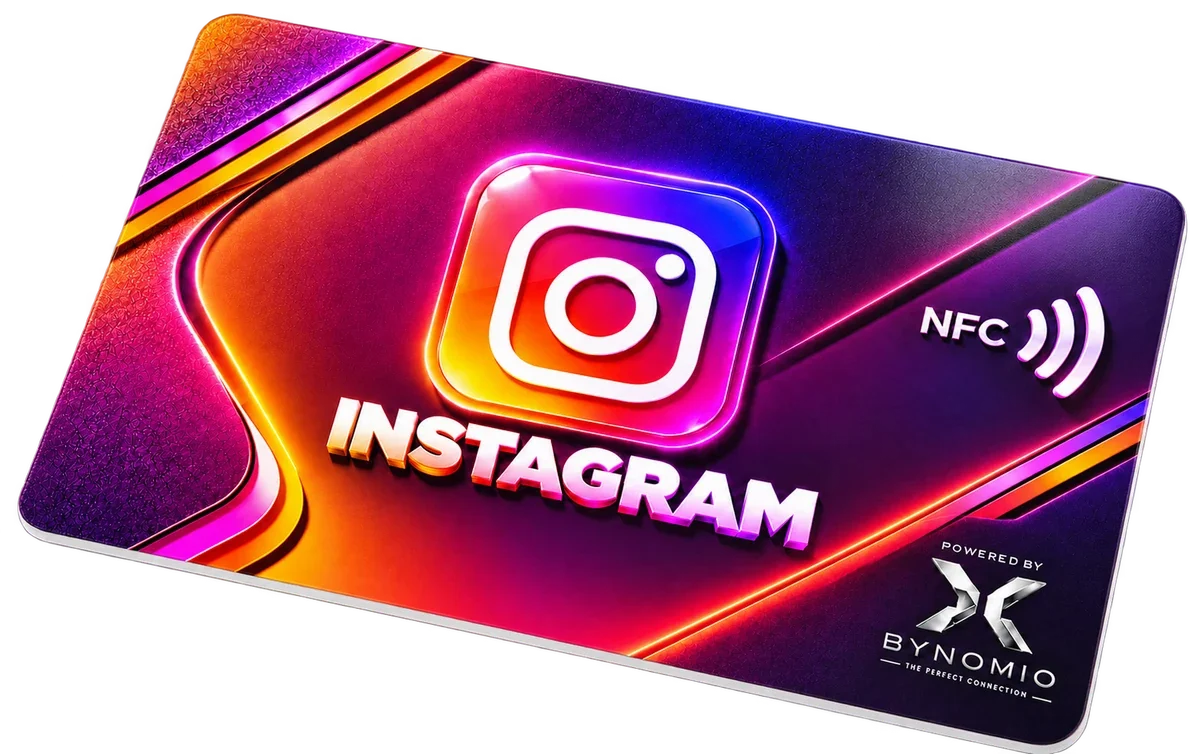 BYNOMIO CARD Instagram, frente