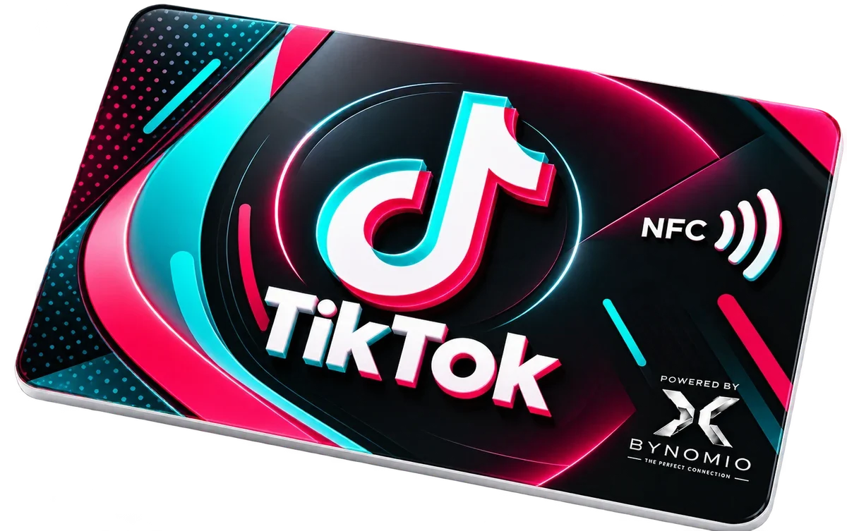 BYNOMIO CARD TikTok, frente